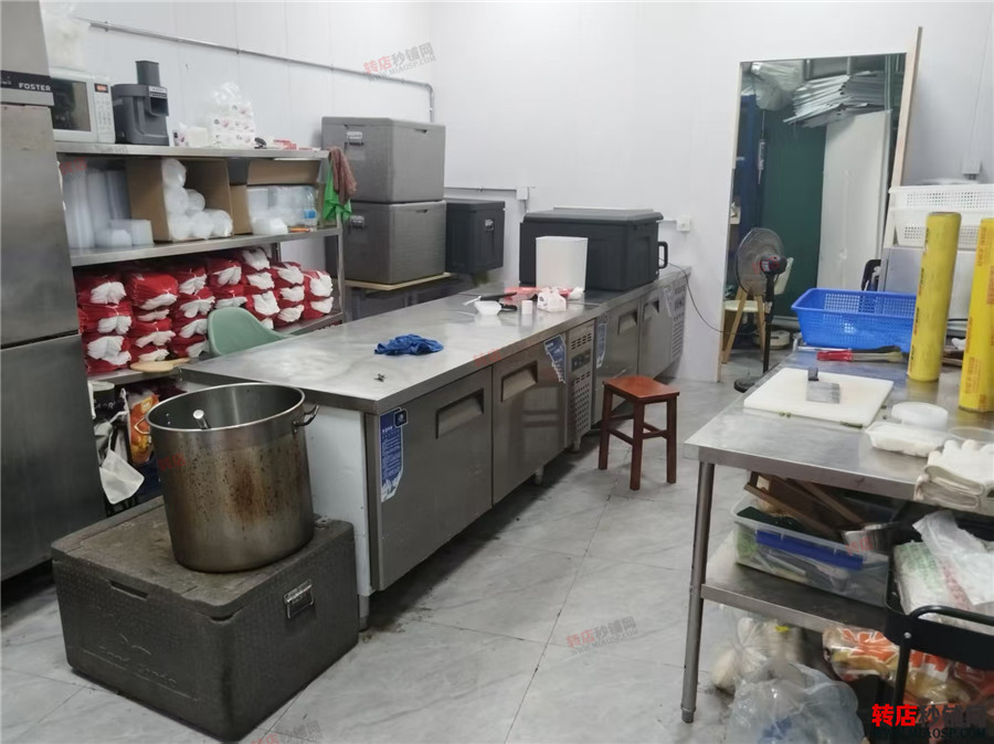 浦东世纪大道地铁 餐饮厨房转让 外卖/团餐 有稳定客源